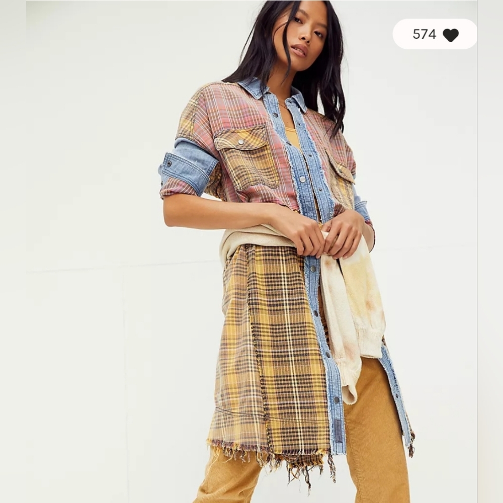 ‼️ISO We The Free Sedona Plaid Duster‼️